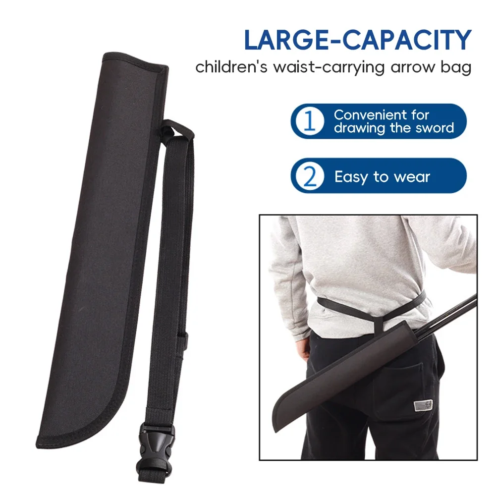 1Pc Oxford Archery Arrow Quiver Holder Adjustable Arrow Backpack Waist Bag Back Quiver for Compound Bow Recurve Bow Longbow