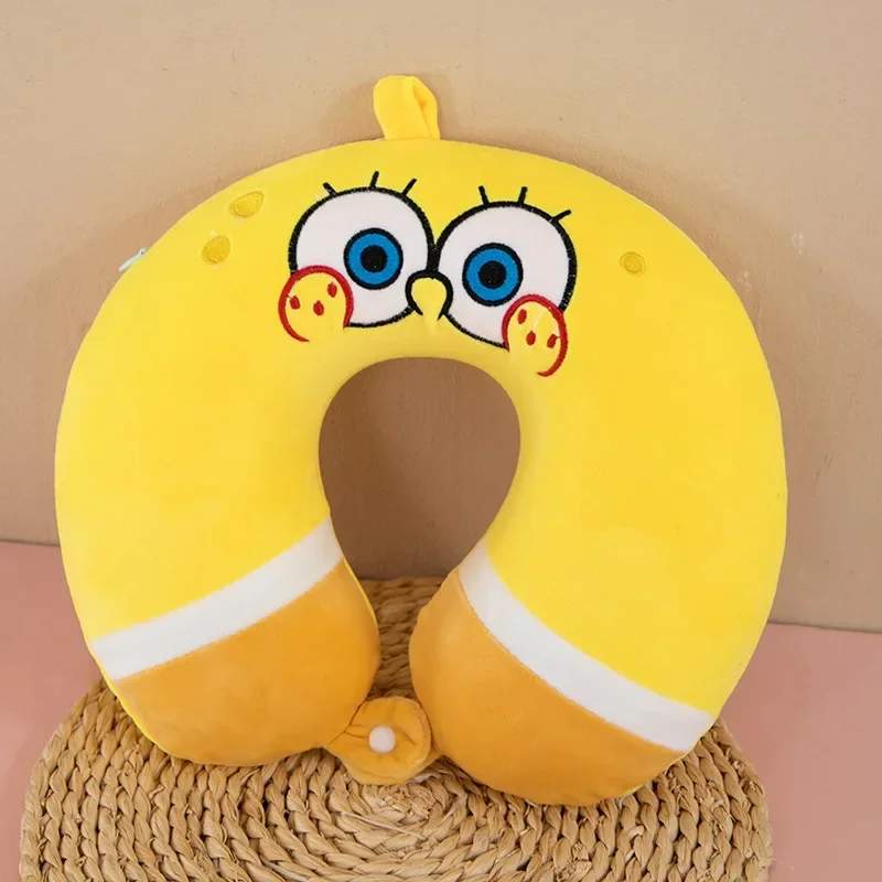 Travel Pillow Cartoon Animal Neck Support 28x30cm Memory Foam Neck Pillow U-Shaped Elasticity Travel Pillow Kids Portable Txt 3