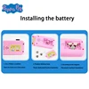 Genuine Peppa Pig Children's Mobile Phone Toy Simulation Flip Puzzle Early Education Model Girl Music Photo Phone Birthday Gifts 3