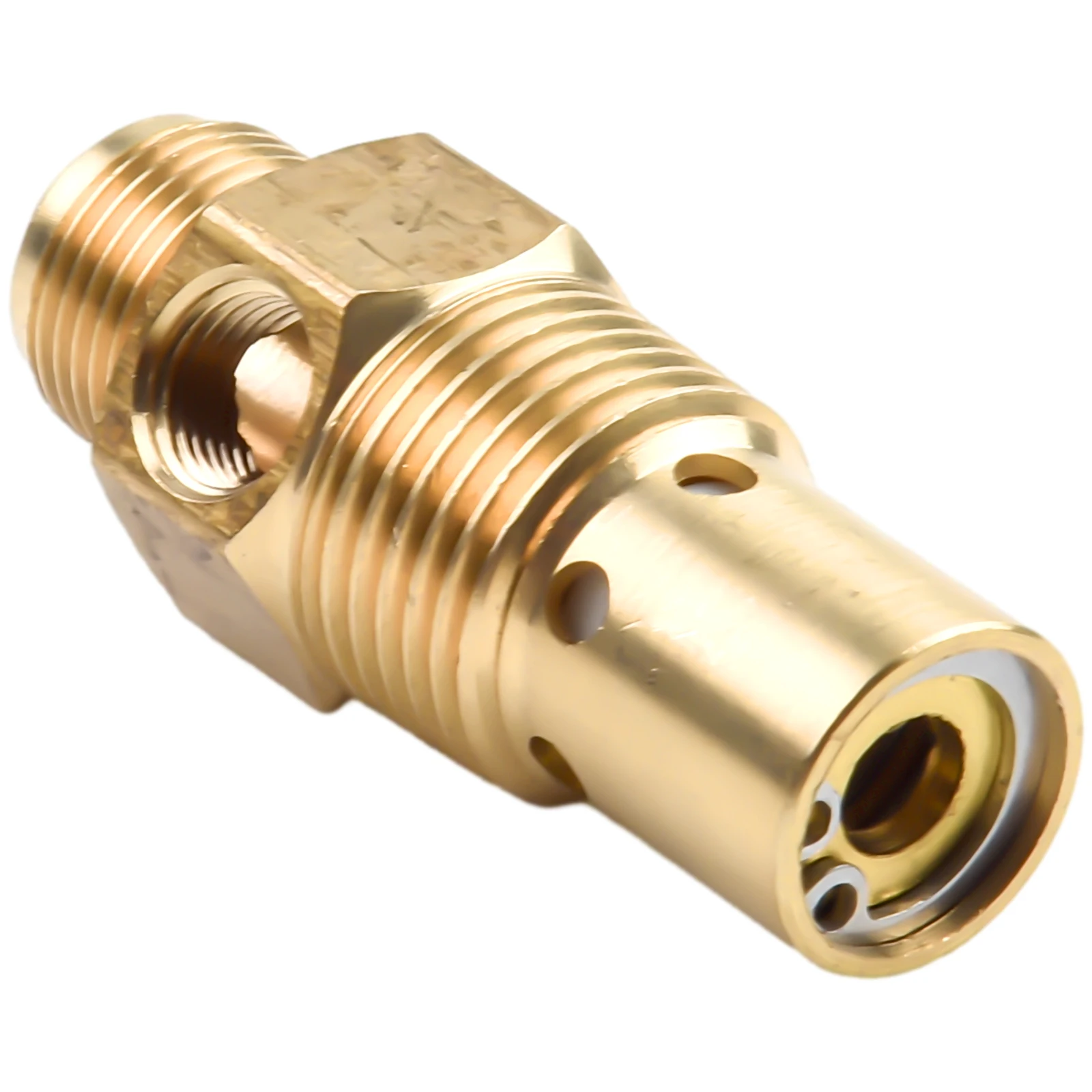 Brass Check Valve G3/8 Air Compressor Male Threaded NPT×1/2In For Air Compressor Replacement Radiator Check Valve male elbow check valve 1 4 od x 1 8 thread male quick connect fitting parts for water filters ro systems pack of 2