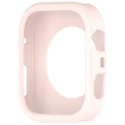 Soft Silicone Protective Case Cover - Anti - Scratch Shockproof Bumper Frame Shell for Watch Fit4Pro (9.Pink)