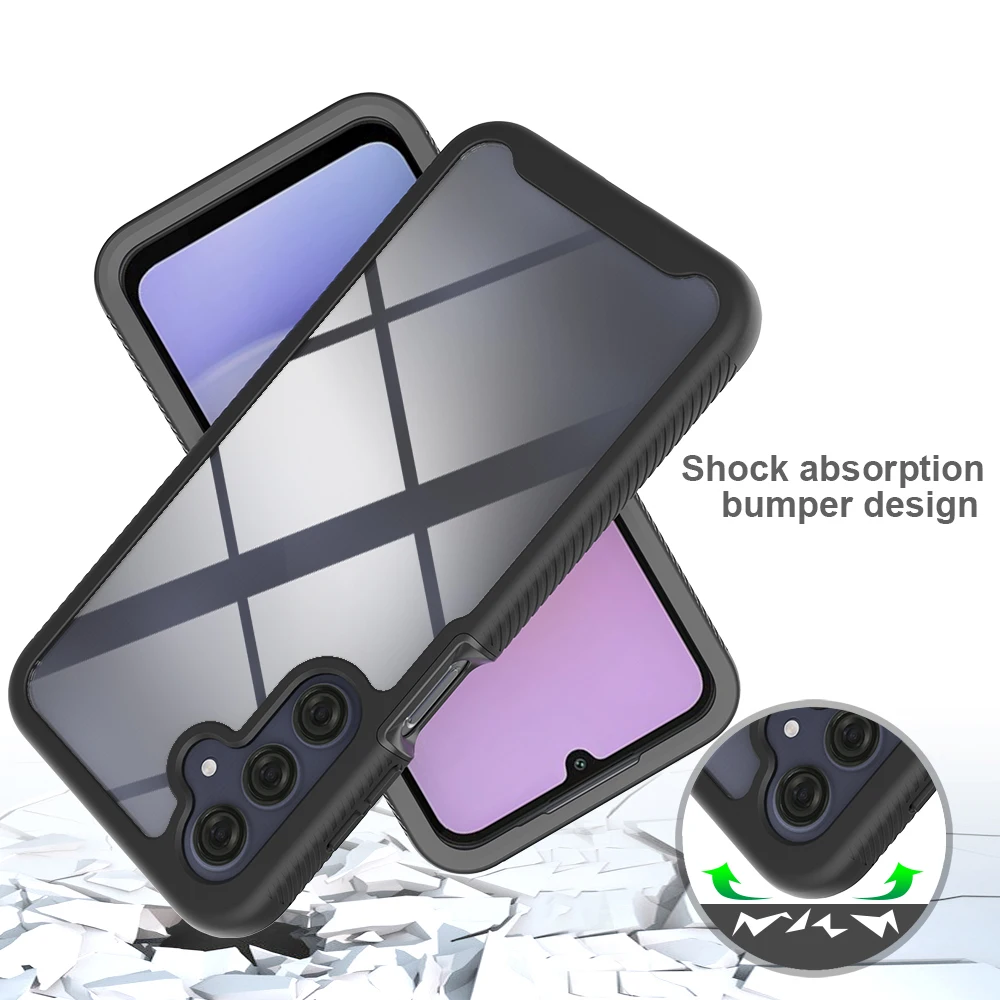 Hybrid Rugged Shockproof Sky Case with Dual-Layer Protection