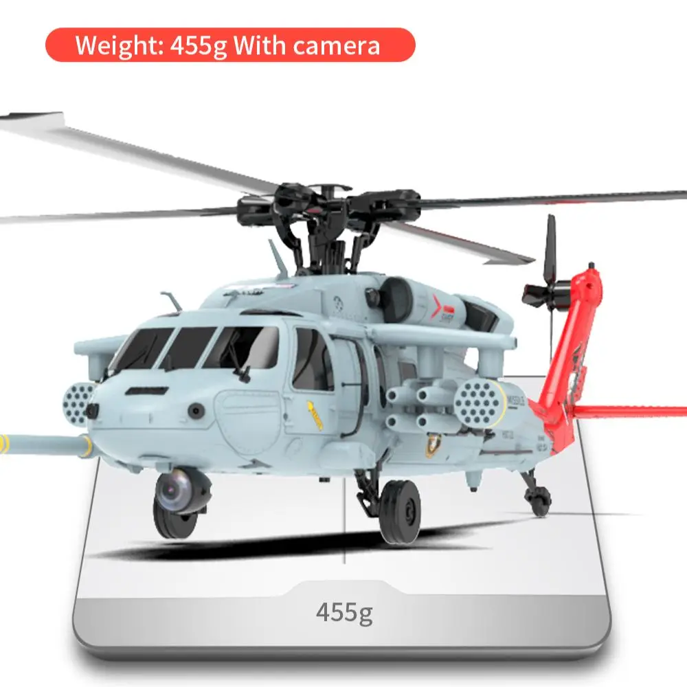 Eachine E200 Pro 2.4G 6CH 6-Axis Gyro GPS Optical Flow Positioning 5.8G FPV Dual Brushless Motor 1:47 Scale RC Helicopter RTF 6