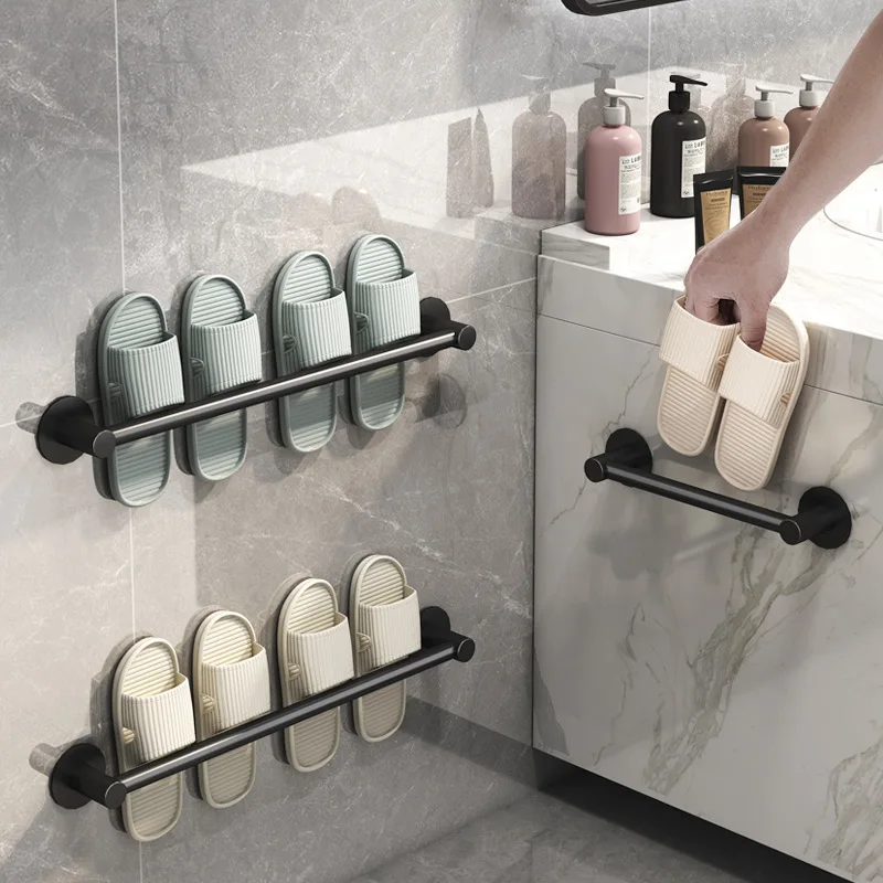 Towels Rack Bathroom Accessories Shoe Storage Furniture Holder Wall