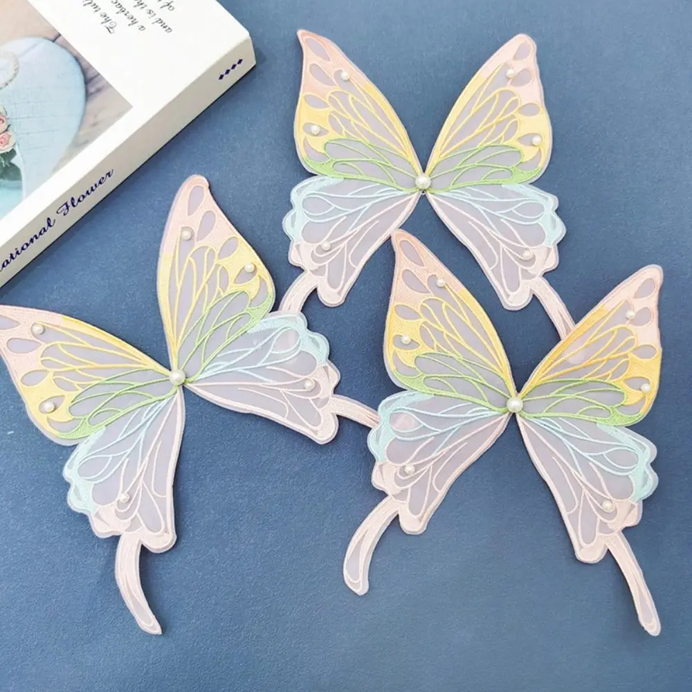 Lace Embroidered Appliques Sew On Patches DIY Craft Decoration