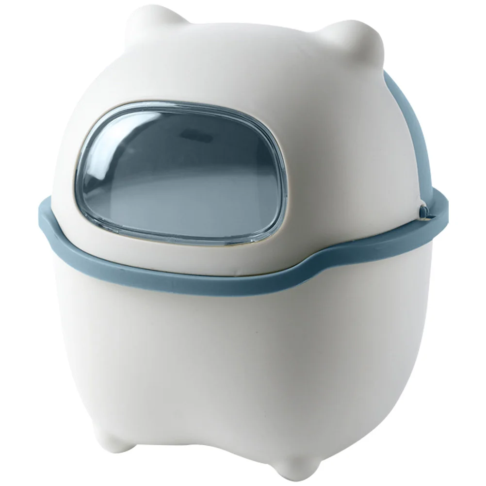 

Bear Trash Can Desk Mini Dumpster Car Bin Waste Basket for Bathroom Coffee Table