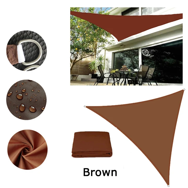 Waterproof Triangle Sunshade Protection Canopy