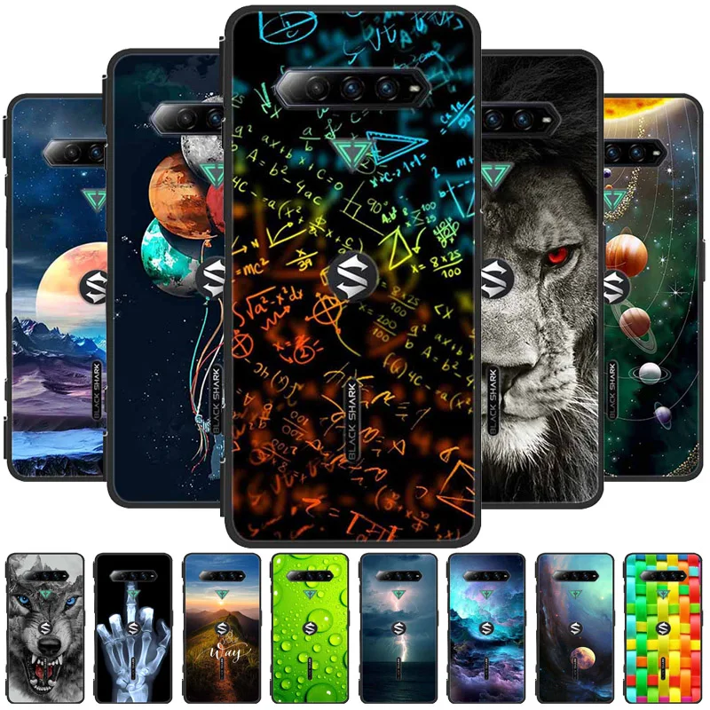 Cool Black Animals Silicone TPU Soft Case Cover