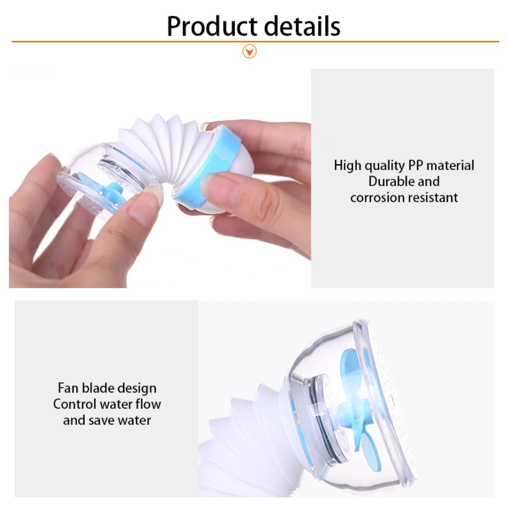 Description Picture 4 of itemWater Saver Can Telescopic Tap Water Filter Tools Kitchen Bathroom Accessories Sprinkler Filter Faucet Extenders