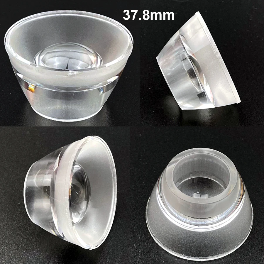 Concave PMMA Lens for LED Flashlight and Wall Washer Lighting