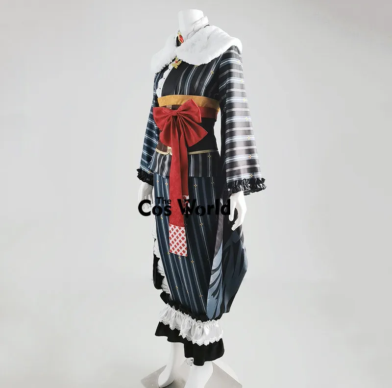 Virtual YouTuber Hololive Takane Lui Kimono Cosplay Outfits 4