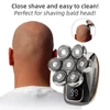 7D Electric Head Shaver for Bald Men High Quality Electric Men's Grooming Kit Cordless Waterproof LCD Head Shavers Rechargeable 3