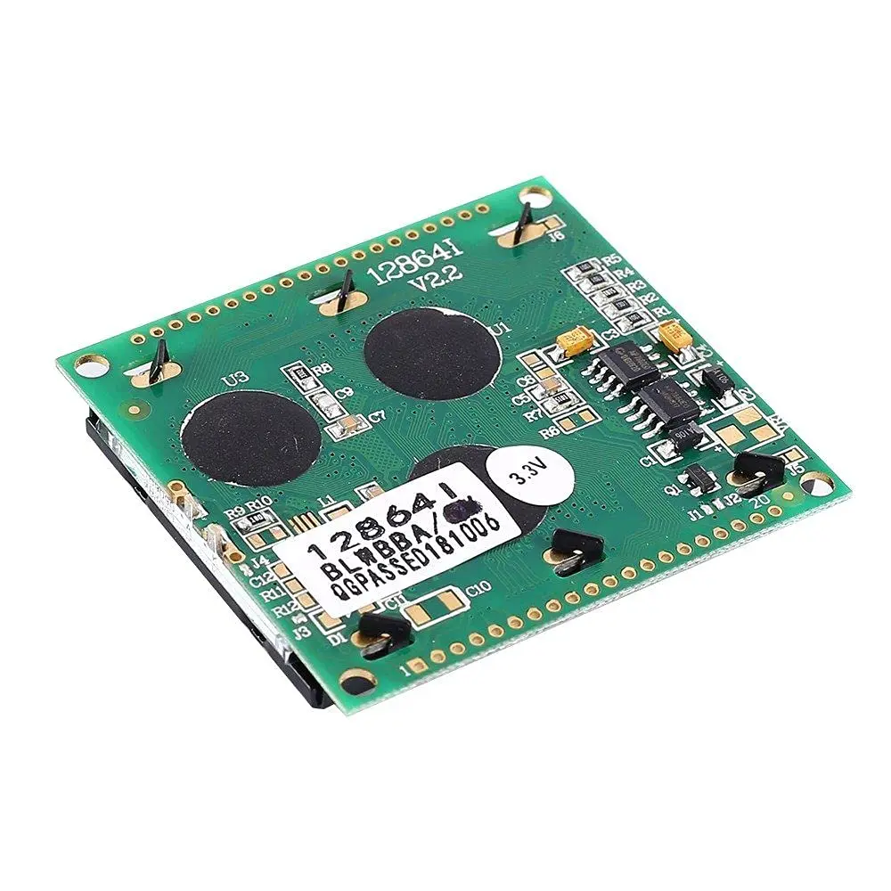 LCD Display Module LCD12864 Display Blue/Green LCD Display Module With Blue/Green Backlight 5V Parallel Serial Port Module Board For Arduino MEGA