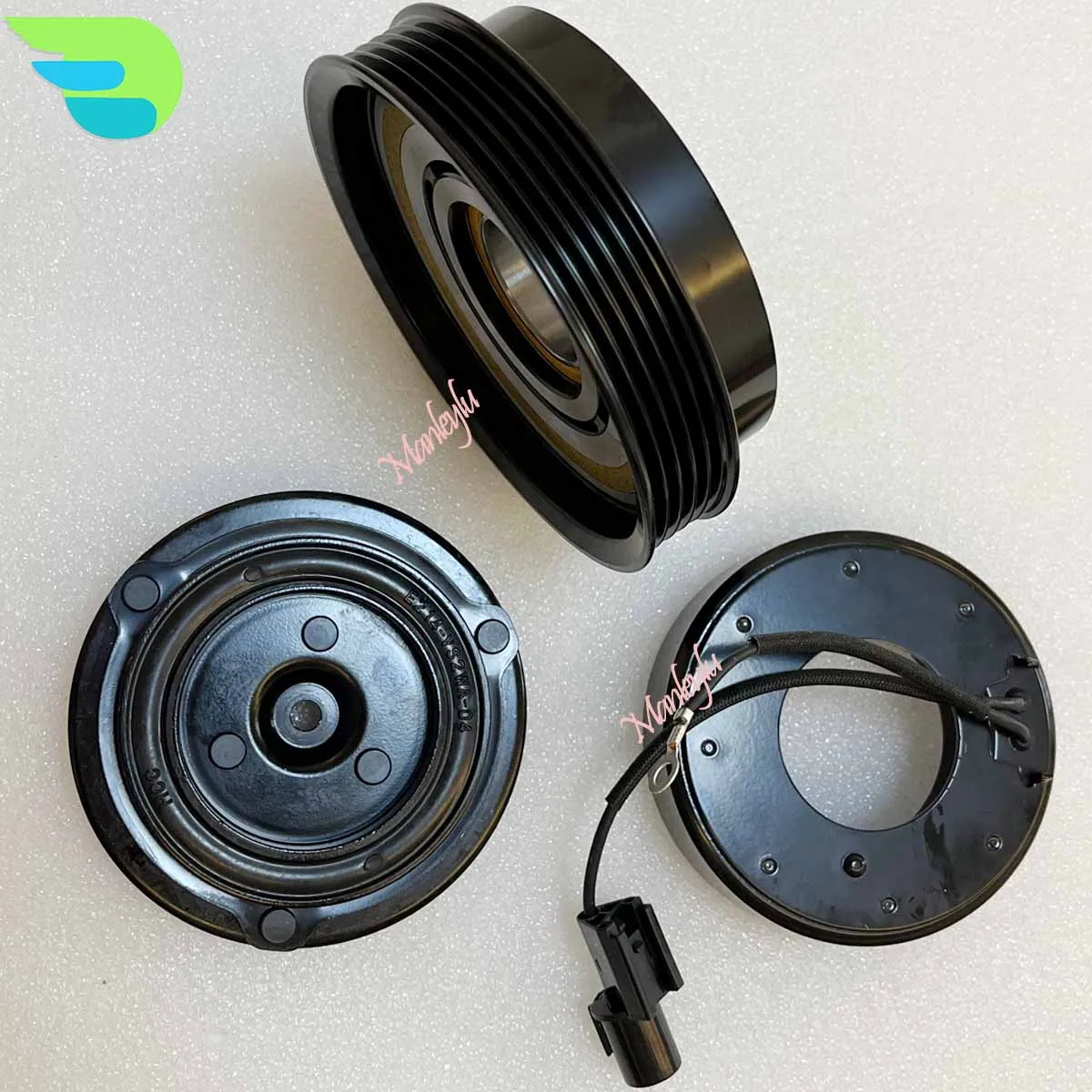 GENUINE Motorcraft YB-469-A A/C Compressor Clutch Pulley E5ZZ-19D784-A - View #3