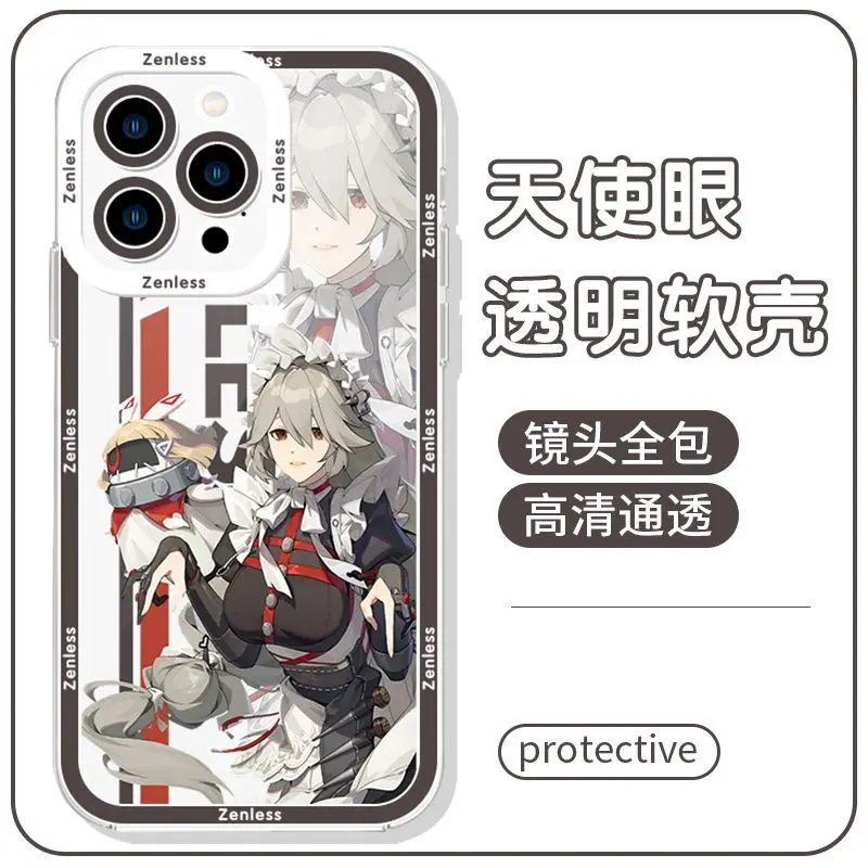 Zenless Zone Zero Clear Soft Phone Case Cover