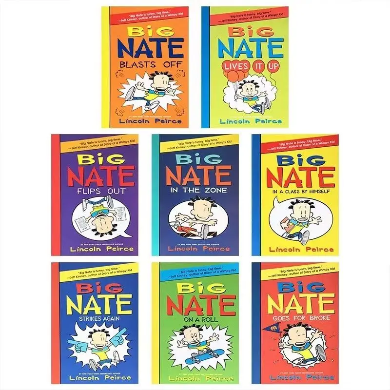 Big Nate 8-book Box Set. Big Nate 8-book box set. Big Nate 8-book box set 1
