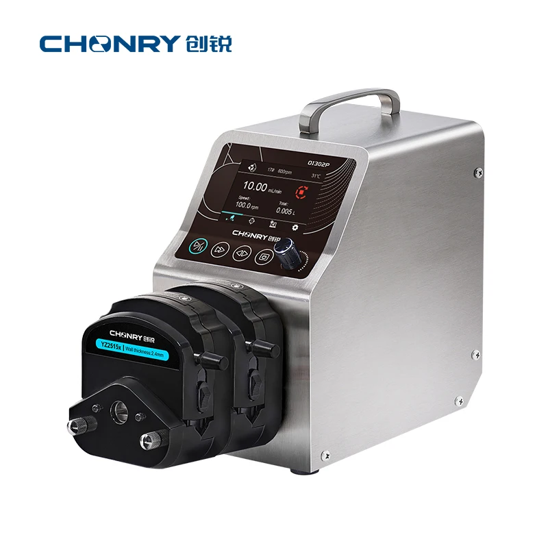 CHONRY 지능형 연동 펌프, 실험실 액체 충전 기계, 최대 유량 2280mL/분
