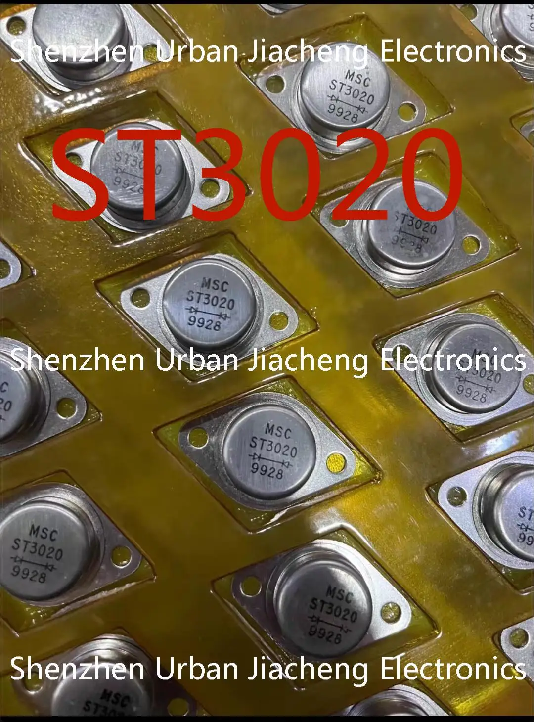

1 шт./партия ST3020 MSCST3020 MSC Золотая силовая трубка, новая Оригинальная фотолампа с бесплатной доставкой