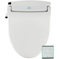 Smart Toilet with Heated Water, Wireless Remote, and Warm Air Dryer - Adjustable and Self-Cleaning - Multiple Wash Settings 1