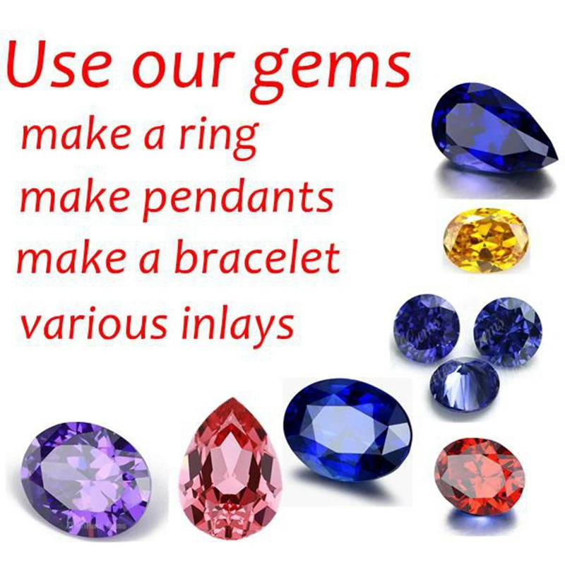 Box Set Large Tanzanite Blue Sapphire Pear Shape AAAA+ 12×16mm 10.5Ct Loose Gemstone For Jewelry Making