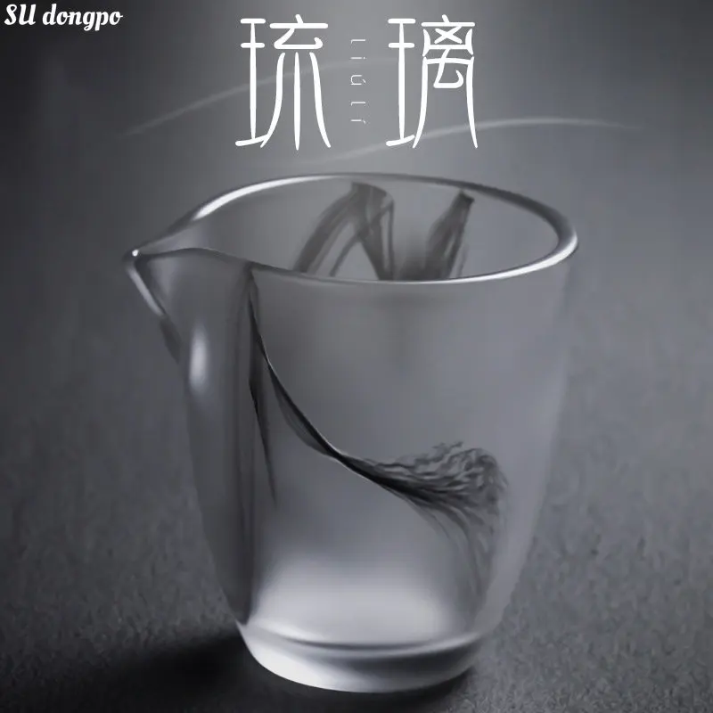 

Чернильный цветной глазурь чашка для справедливости-Гармония стеклянный большой термостойкий японский диспенсер для чая чашка для морской ярмарки чайный набор