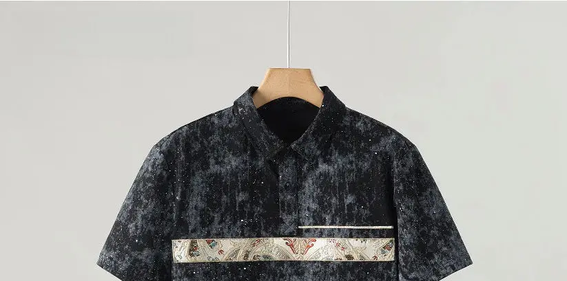 Short Sleeve Slim Fit Mens With Collar T-shirt Print Tie Dye Male Polo Shirts High Quality Quick-drying Original Summer Clothes 20 Sc350dfb93f2b47c0b517f56cc74fb76fT