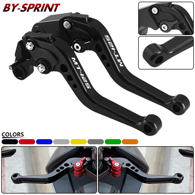 Leve Frizione Freno Corto Moto Per Yamaha Mt-125 Mt 125 Mt-125 2014 2015 2016 2017 Accessori Maniglie Cnc Leva Freno