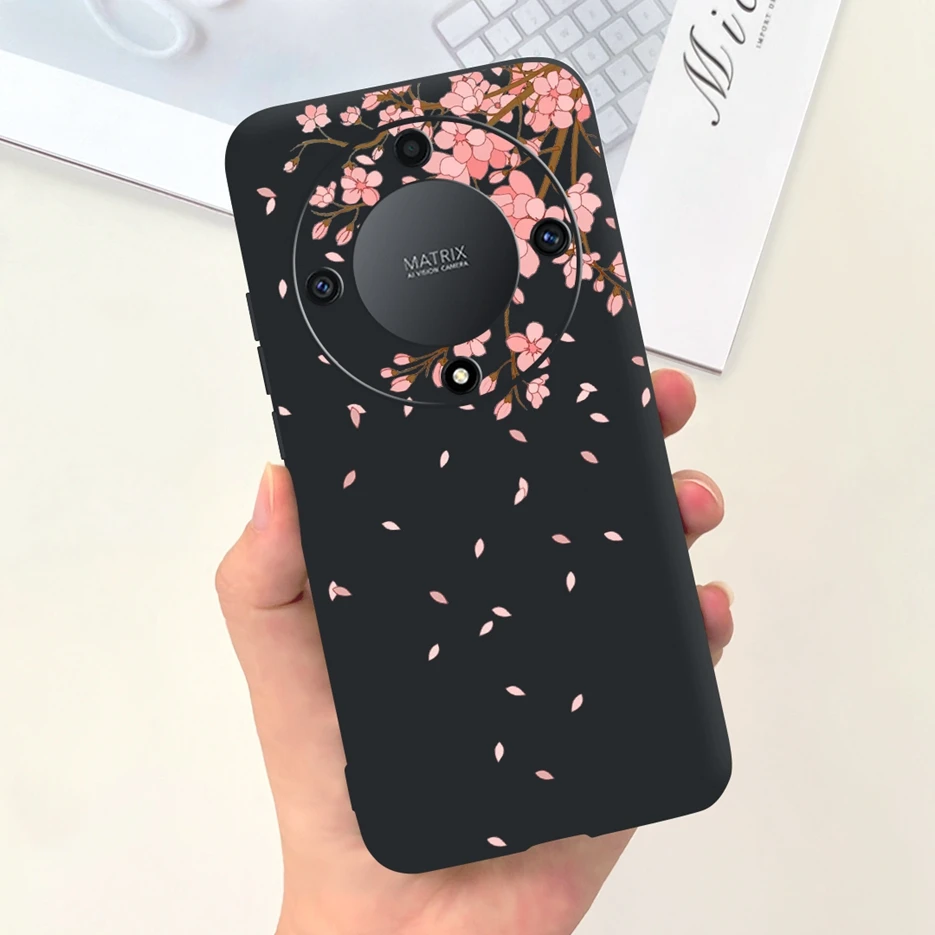 Stylish Painted Soft Silicone Phone Case with Bumper