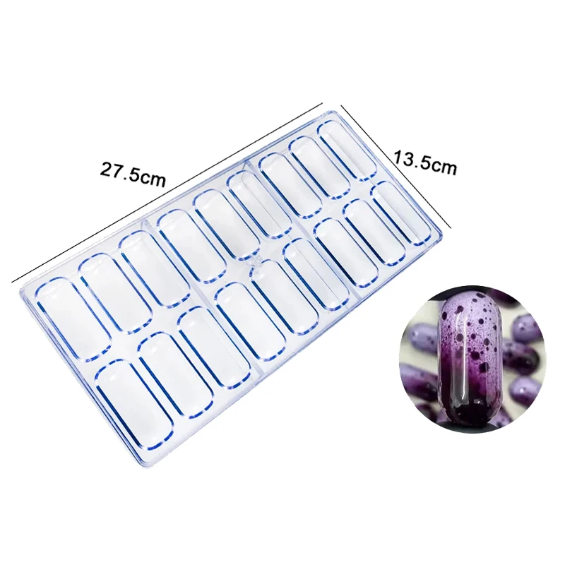 Chocolate Mold 3D Polycarbonate Transparent Plastic Kitchen Baking Tools for DIY Pastry... - SKU CMHB1738 - UGI Packaging