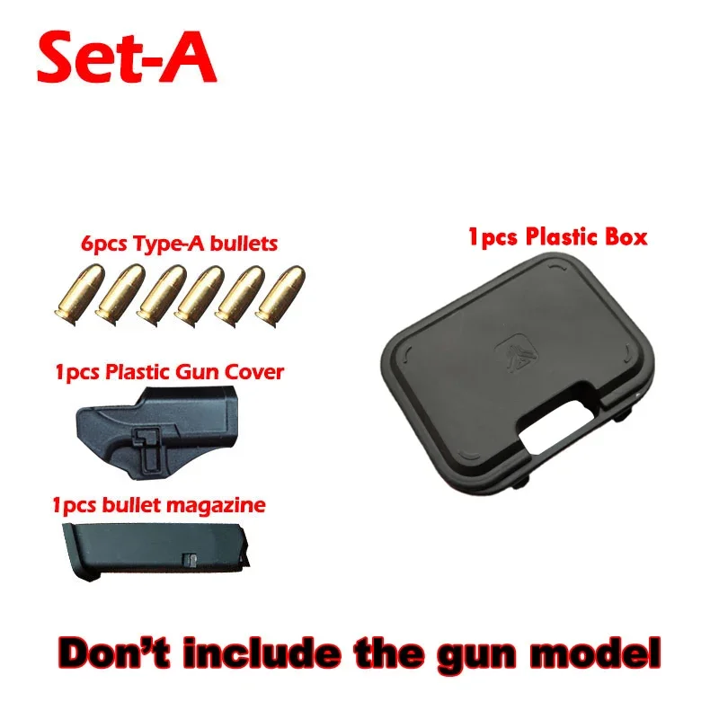 1 SET G17 Accessories Parts Miniature Gun Model 1:3 Alloy