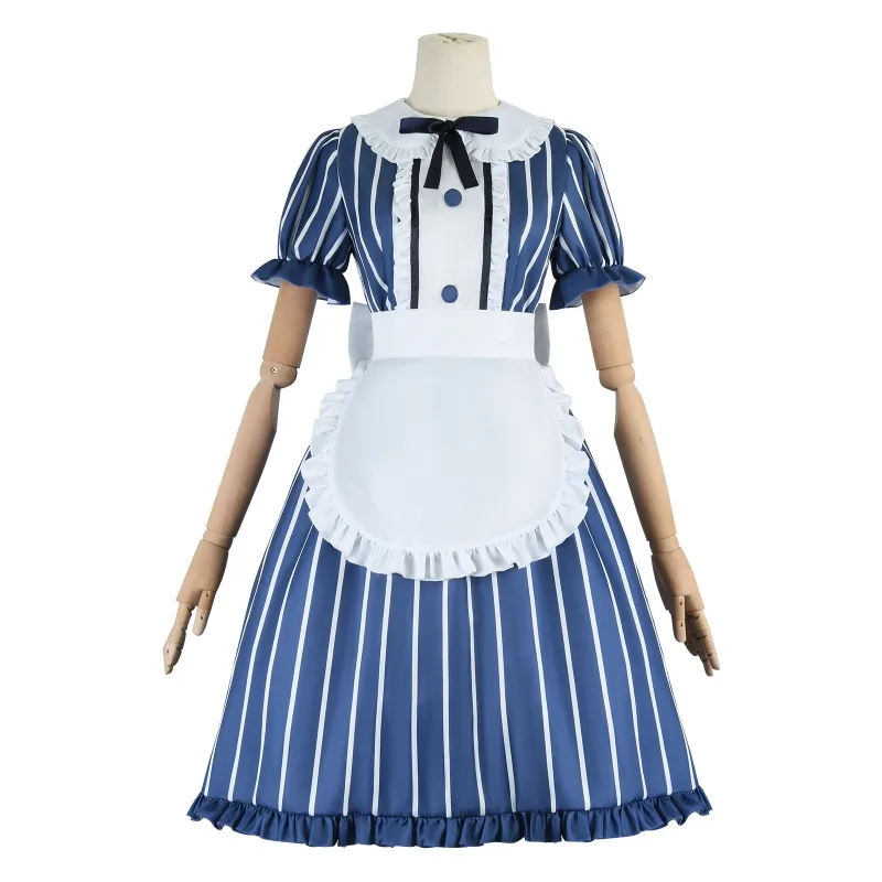 Cafe Terrace and Its Goddesses Aoi Waitress Uniform Cosplay Costume