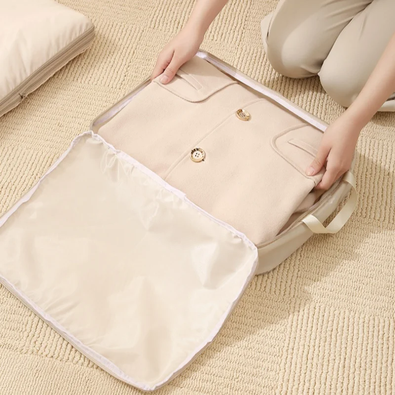 Travel Essentials Compression Packing Cubes Set, Compressible and Expandable Luggage Organizers