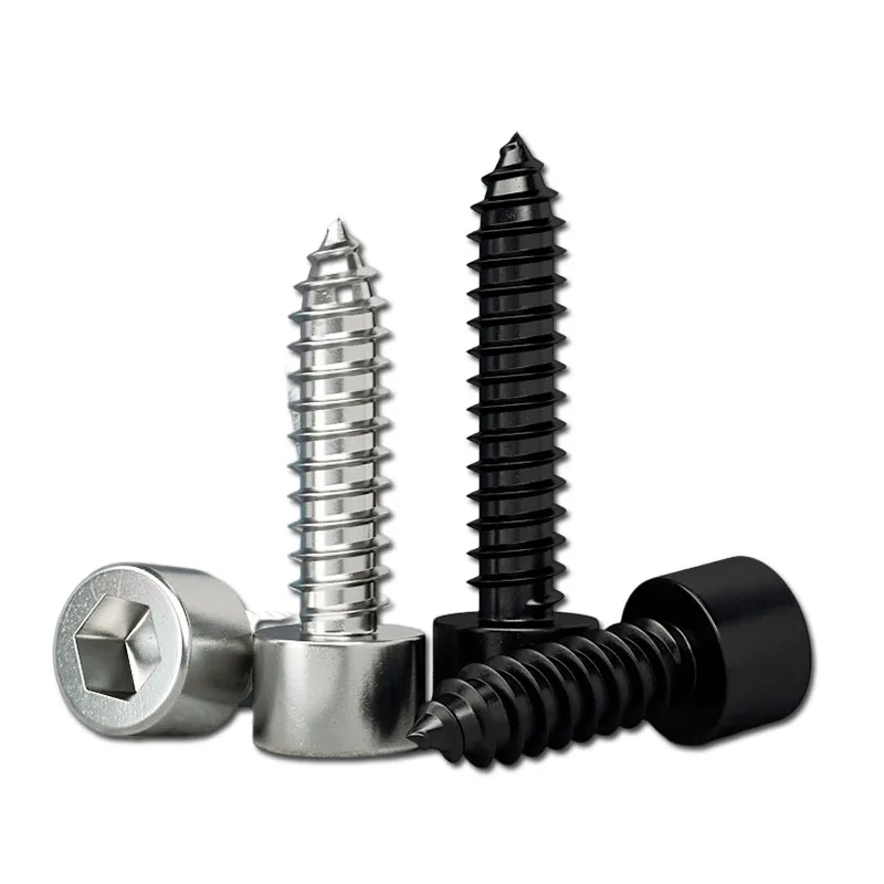 Hexagon Socket Cap Head Self Tapping Screw M2 M2.6 M3 M3.5 M4 M5 M6 8.8 Grade for Speaker