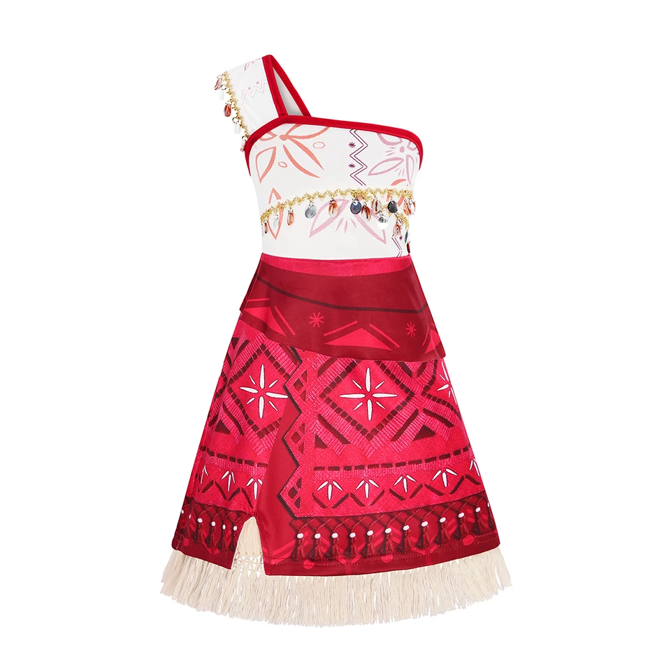 Moana Costume Carnevale Vaiana Vestito Fai Da Te Vestito Oceania