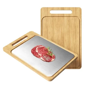 Titanium Bamboo Cutting Board 1