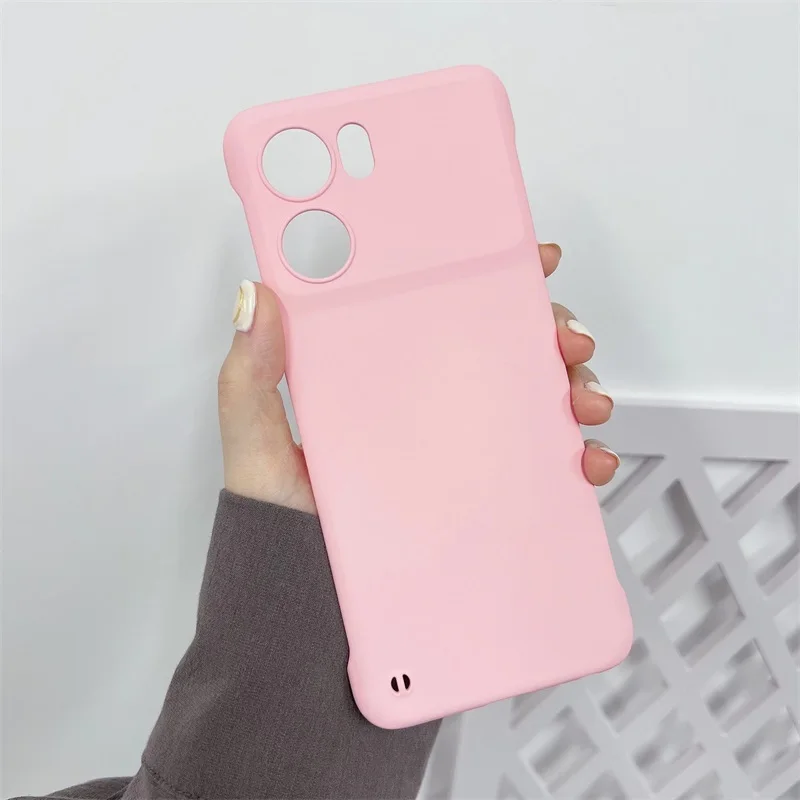 Candy Color Frameless Matte Case For Oppo K10 K9 Pro K9x 5G Slim Hard PC Shockproof Bumper Cover_voghion.com
