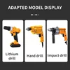 LUXIANZI Electric Drill Plate Cutter Multifunction Metal Sheet Free Cutter Tool Nibbler Saw Cutter Plate Punch Scissors Kit 6