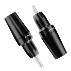 Enhanced Frame Slider Crash Protector for Motorcycle Accessories - Falling Protection Bobbins Pad (Black)