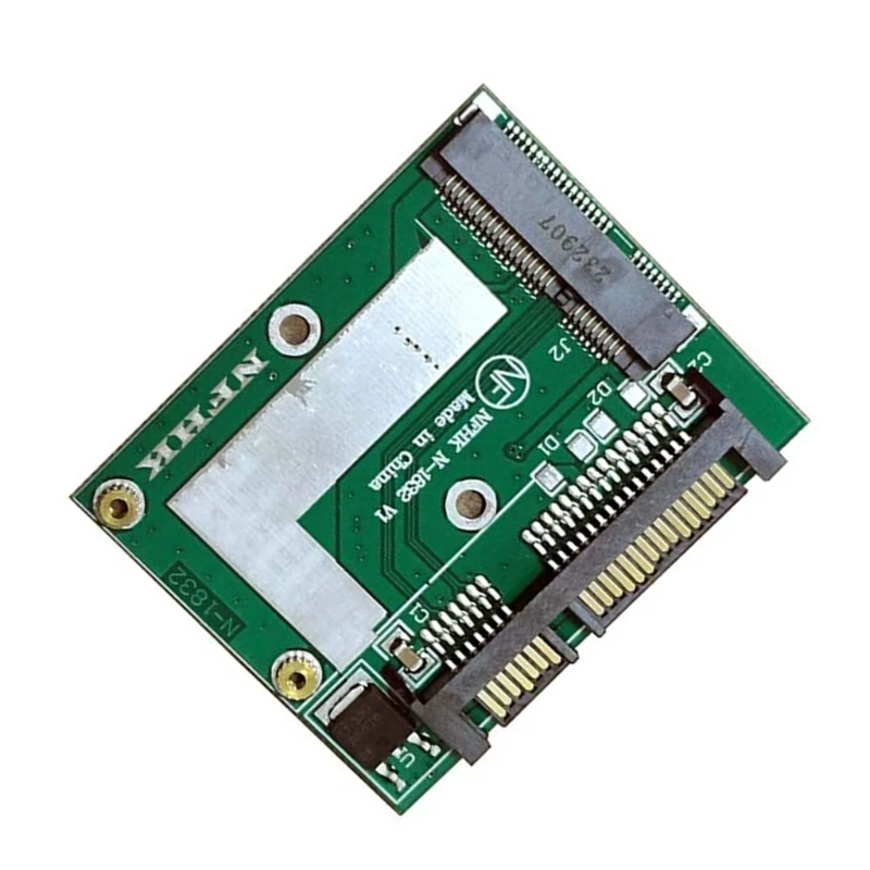 노트북 미니 PCIE SSD 확장 카드 mSATA SSD 2.5인치 SATA3 변환 어댑터