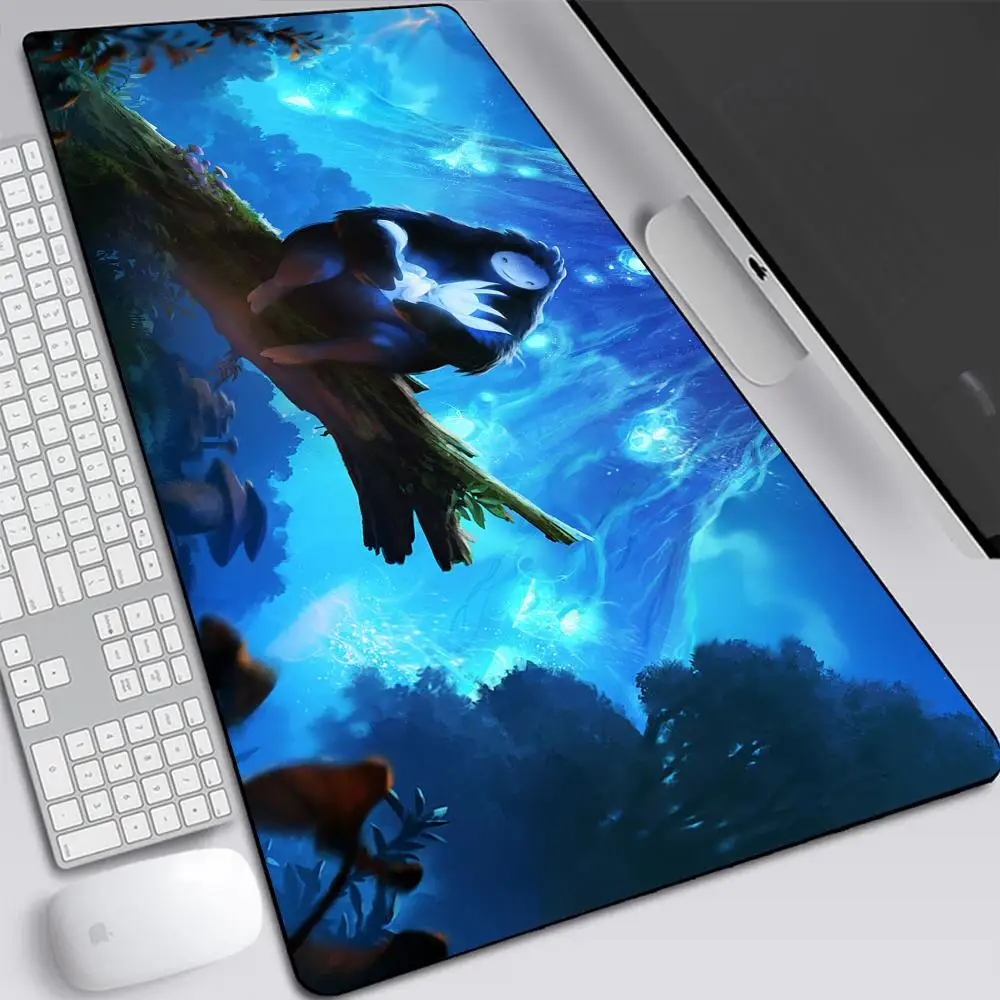 Ori E The Blind Forest Large Gaming Mouse Pad Computer Laptop Mousepad Xxl Office Keyboard Pad Desk Mat Pc Gamer Mouse Mat