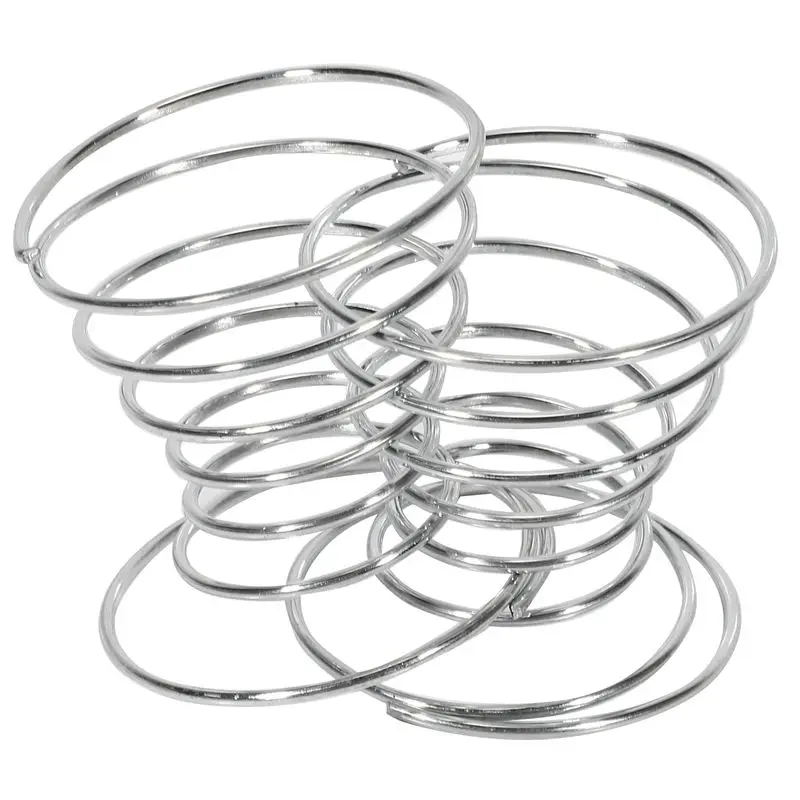 6 Pieces Air Plant Stand Airplant Container Tillandsia Holder Stainless Steel Plant Display Racks Air Pineapple Base