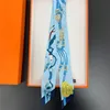 Fashion Women Belt Lock Chain Ribbon Silk Scarf Handbag Handle Wrap Bag Ribbon Scarf Women Girls Head Hair Wrist Decoration 3