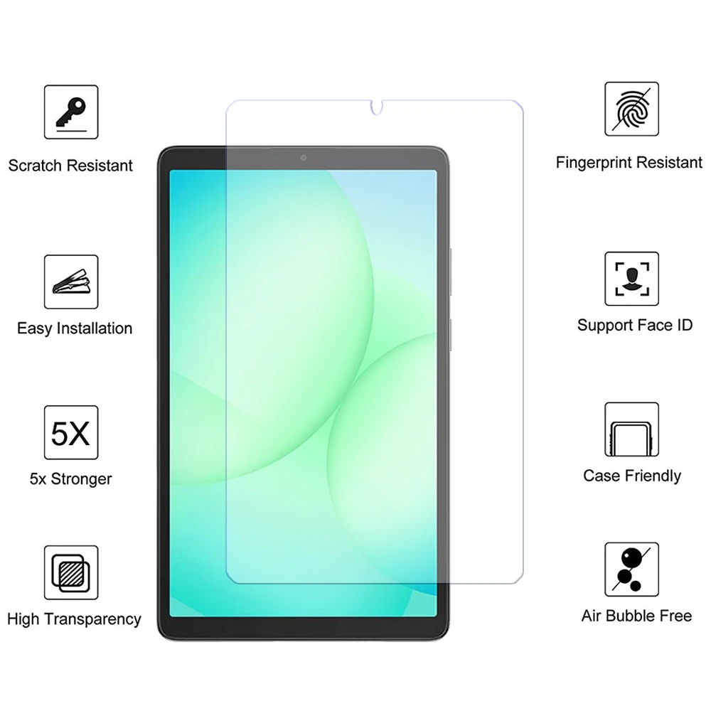 Premium HD Clear Tempered Glass Screen Protector 2-Pack