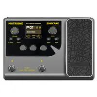 SONICAKE Matribox 140 Built-in Guitar/Bass/Acoustic Multi Effects Processor with Expression pedal Looper Modeling AMP QME-50