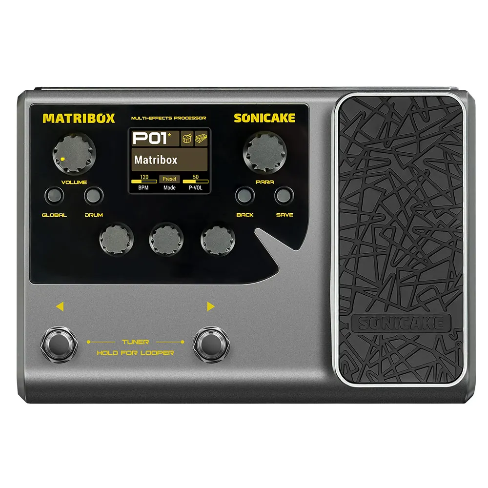 Sonicake-matribox 140内蔵ギター低音と音響マルチエフェクト 