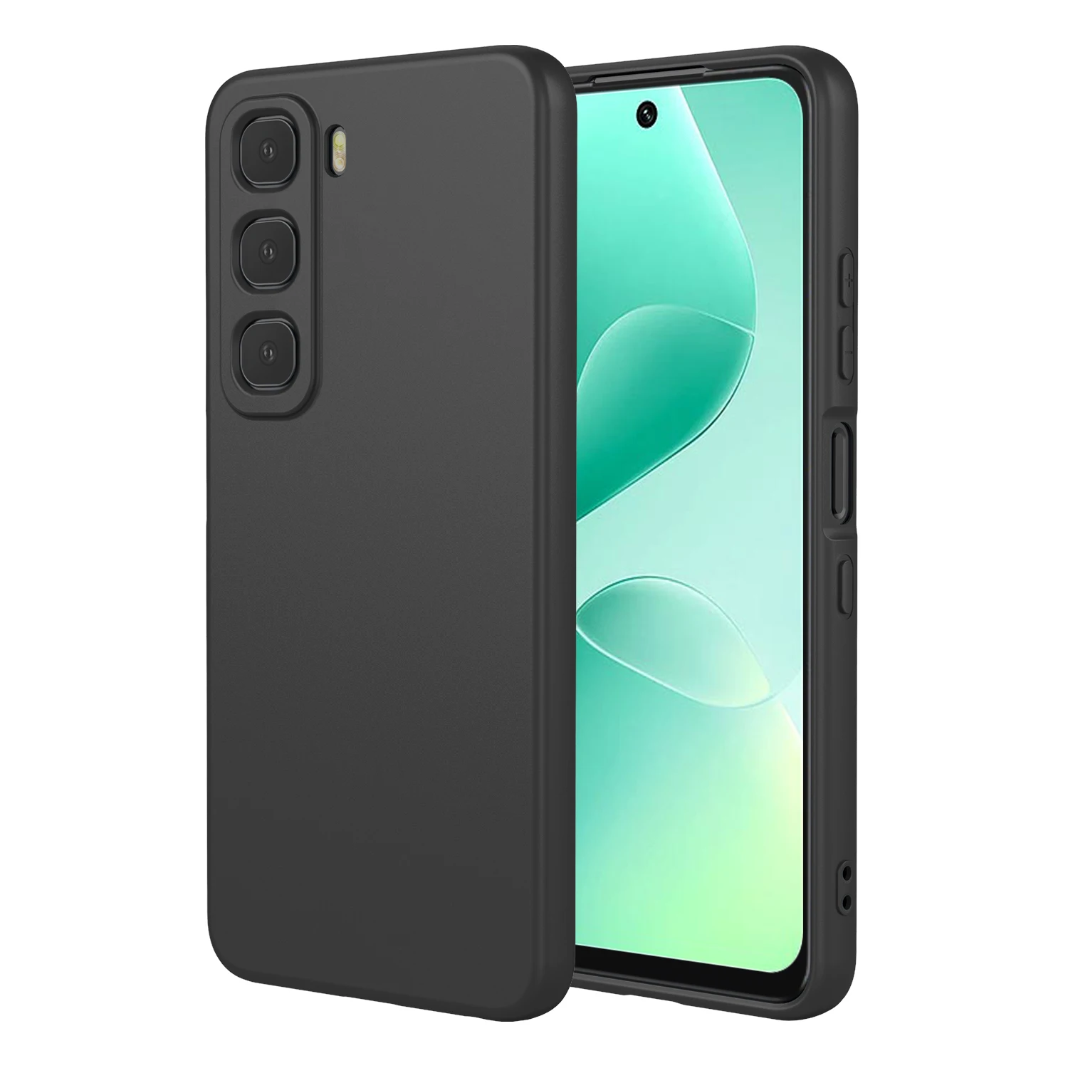 Enhanced Liquid Silicone Protective Phone Case - Flexible Shockproof Cover Bumper
