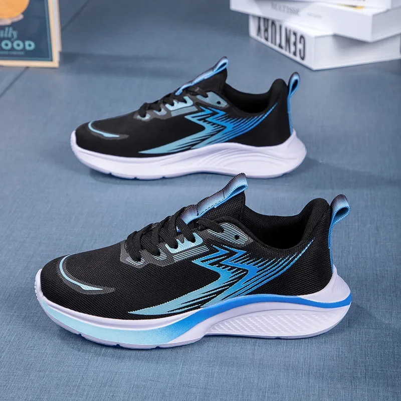

Special Running Shoes for Junior High School Students Men's Summer Breathable Ultra-Light Shock Absorption Teen Running Shoes