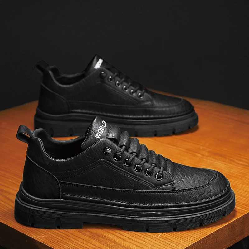 

Men's Lightweight Comfortable Work Shoes Non-Slip Casual Sneakers for Outdoor Trailing Trekking Walking