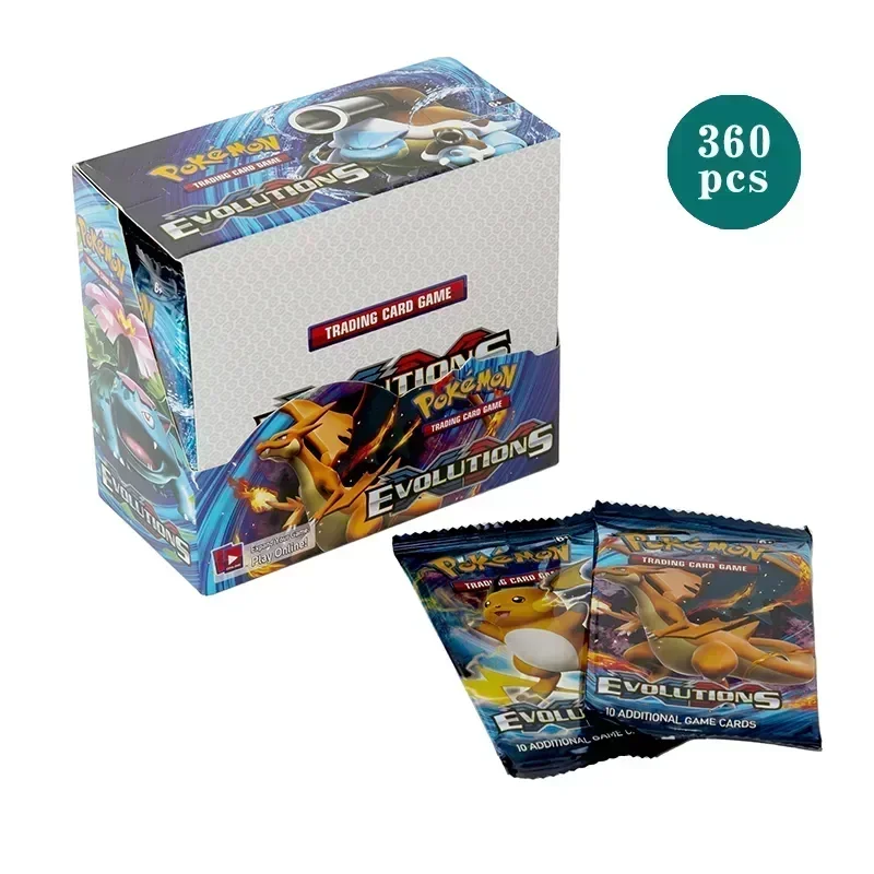 thumbnail image 1 of 360Pcs Box Card Shining Fates Style English Booster Battle Carte Trading Card Game Collection Cards Toys Kids Gifts, 1 of 5