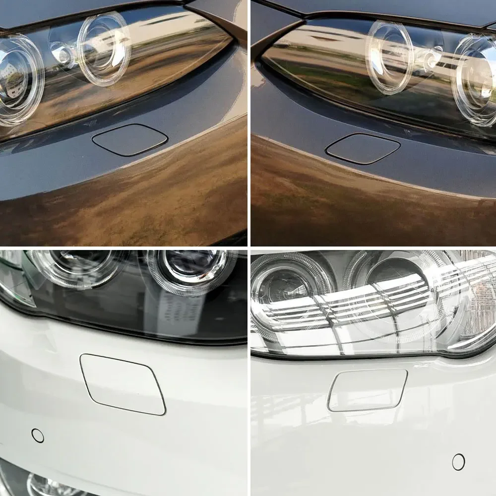 BMW E92 E93 3 시리즈 쿠페 2007-2013 헤드라이트 워셔 커버 캡 프론트 범퍼 스프레이 노즐 교체 액세서리 318 320 328